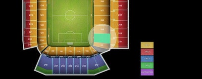 Seat view from Lower