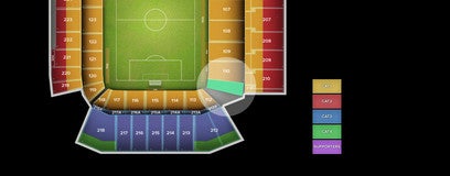 Seat view from Lower