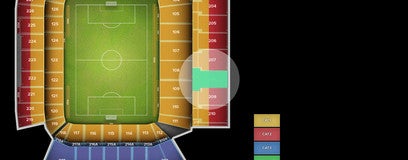 Seat view from Upper