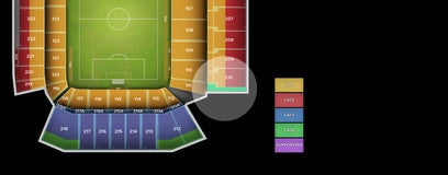 Seat view from Upper