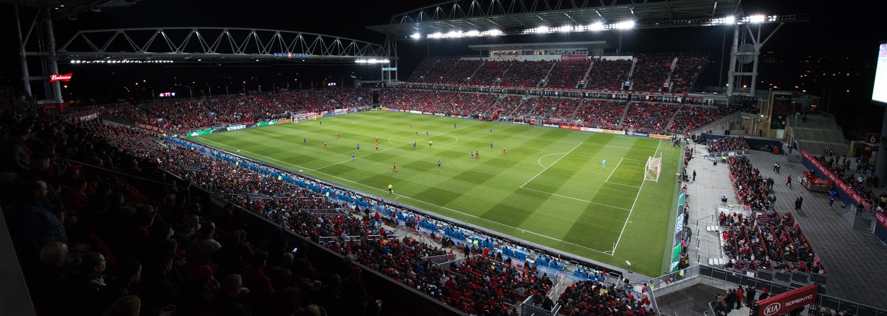 Seat view from Upper Sideline