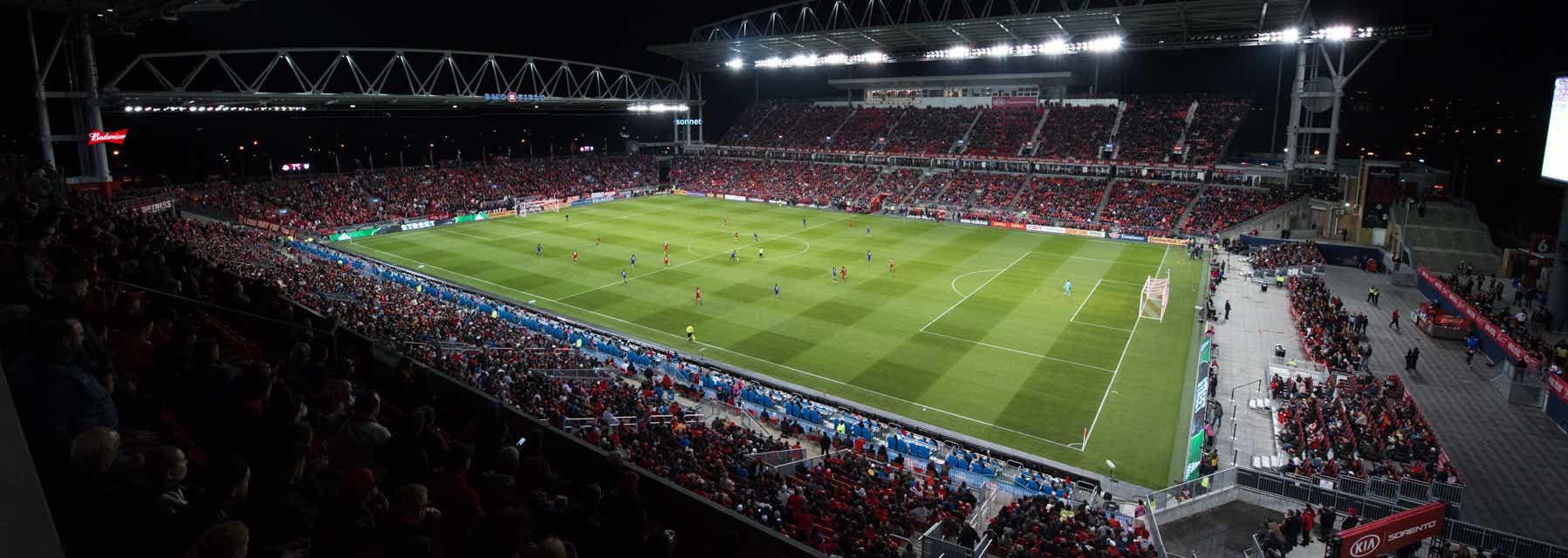 Seat view from Upper Sideline