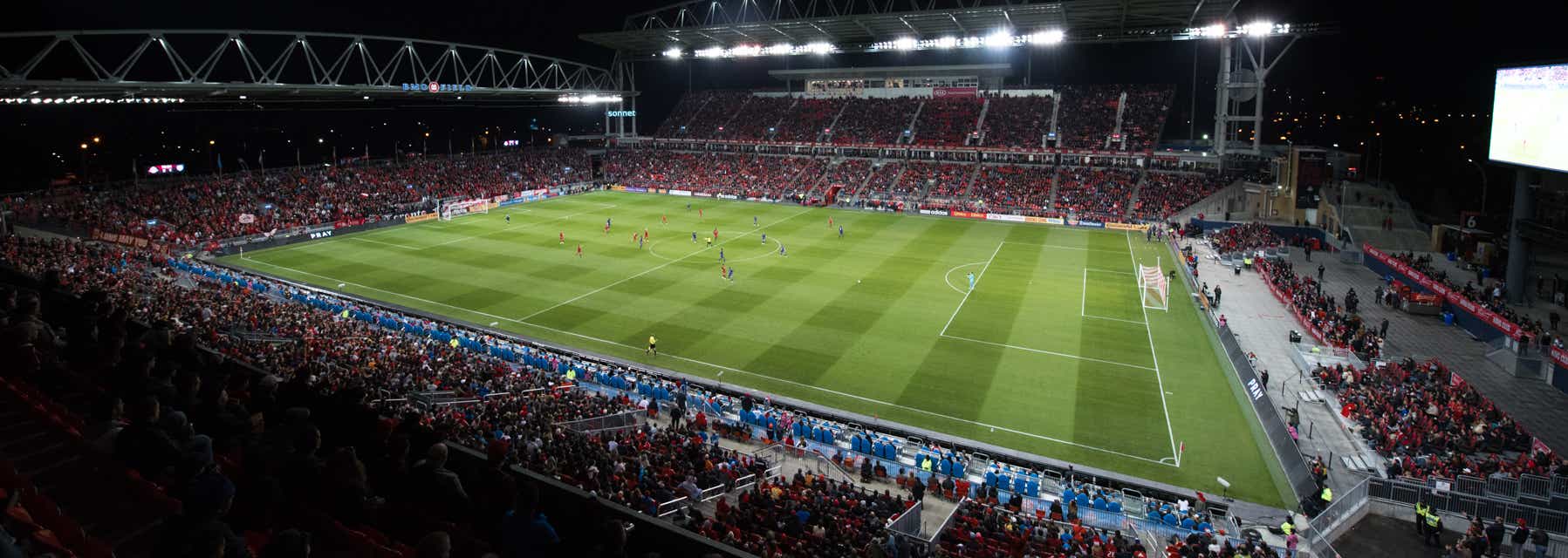 Seat view from Upper Sideline