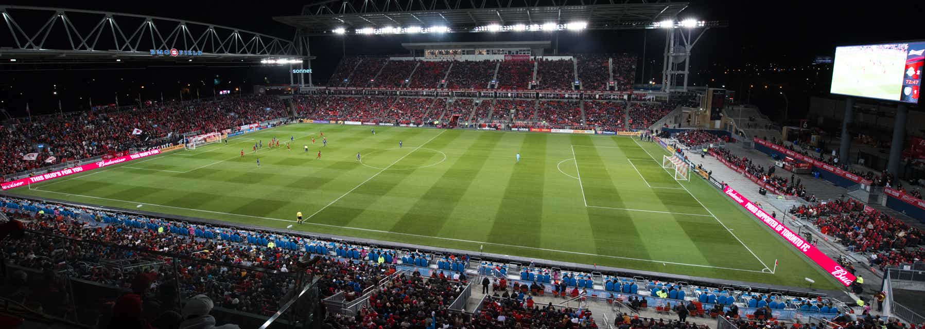 Seat view from Upper Sideline