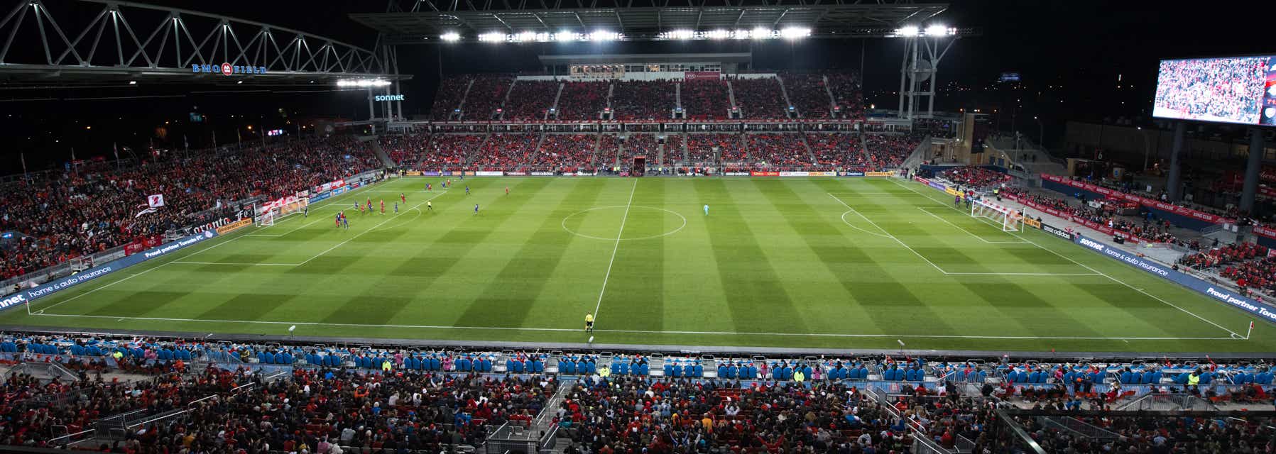 Seat view from Upper Sideline