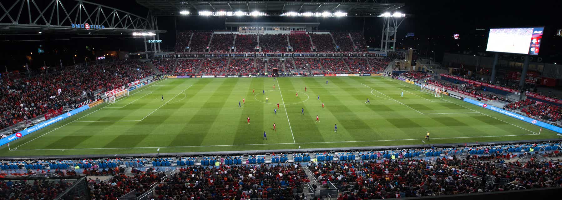 Seat view from Upper Sideline