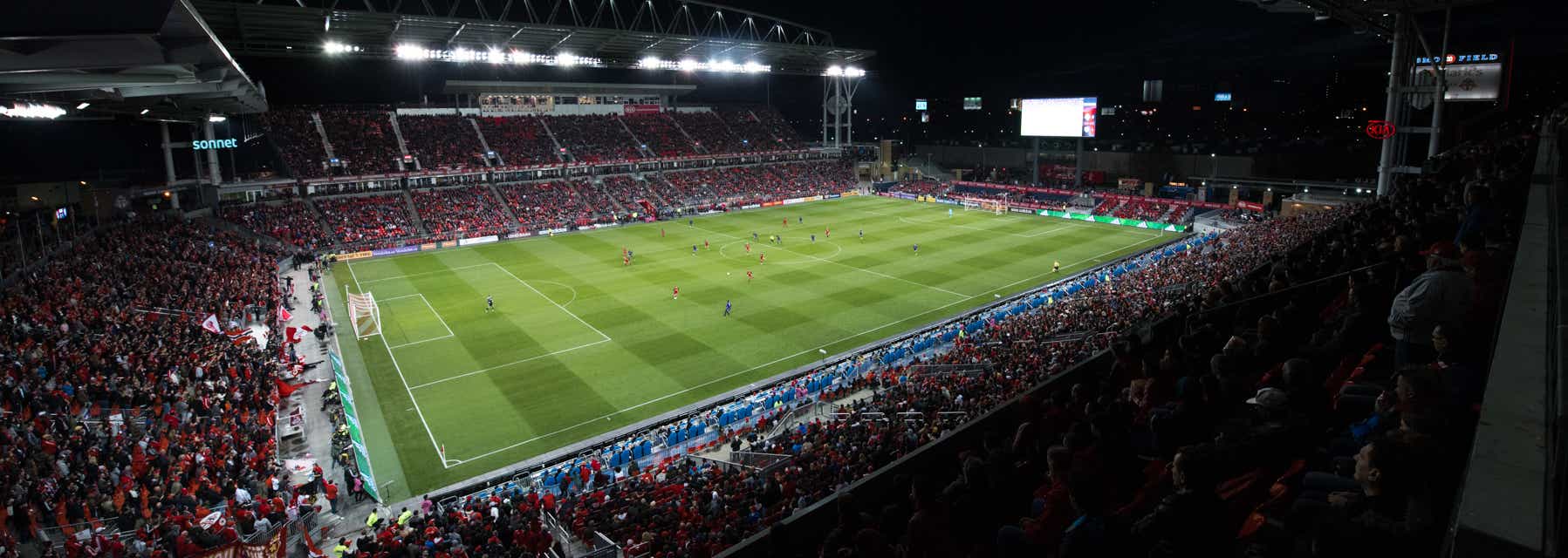 Seat view from Upper Sideline
