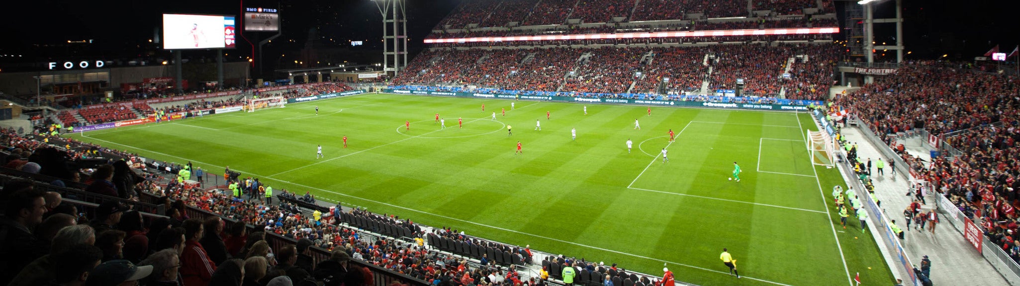 Seat view from Upper Sideline