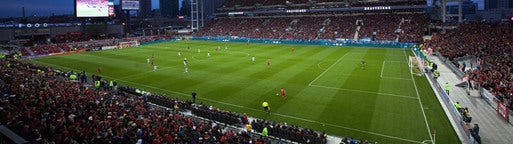 Seat view from Upper Sideline