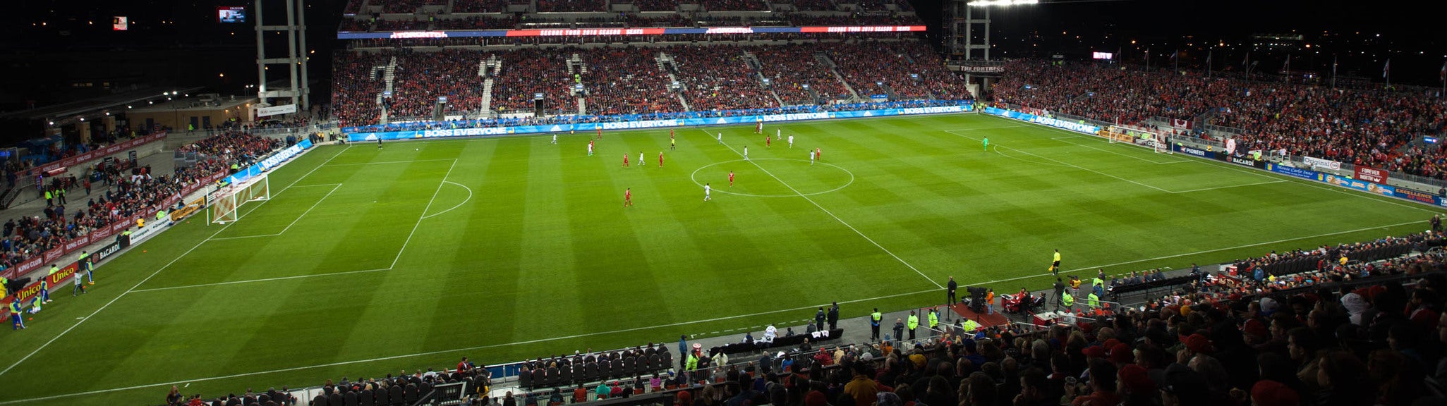 Seat view from Upper Sideline