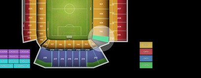 Seat view from Lower