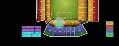 Seat view from Lower