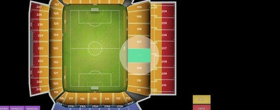 Seat view from Red
