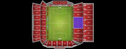 Seat view from Lower Midfield