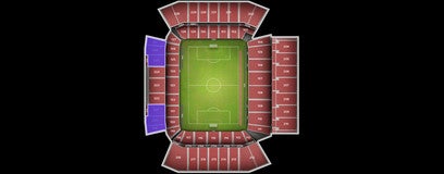 Seat view from Upper Sideline