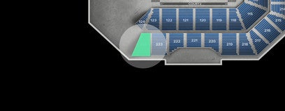 Seat view from Upper