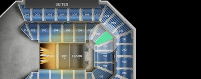 Seat view from Lower