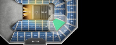 Seat view from Lower