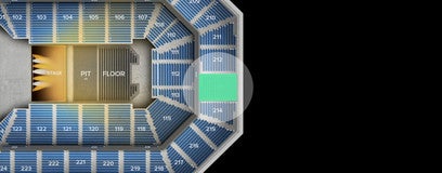 Seat view from Upper