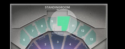 Seat view from Reserved