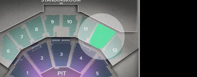 Seat view from Reserved