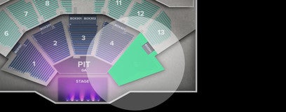 Seat view from Reserved