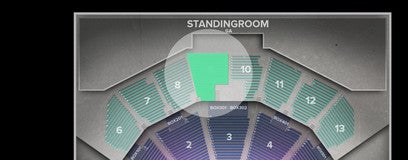 Seat view from Reserved