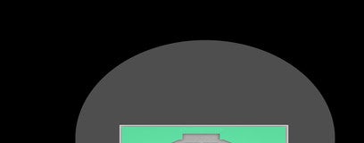 Seat view from Standing Room