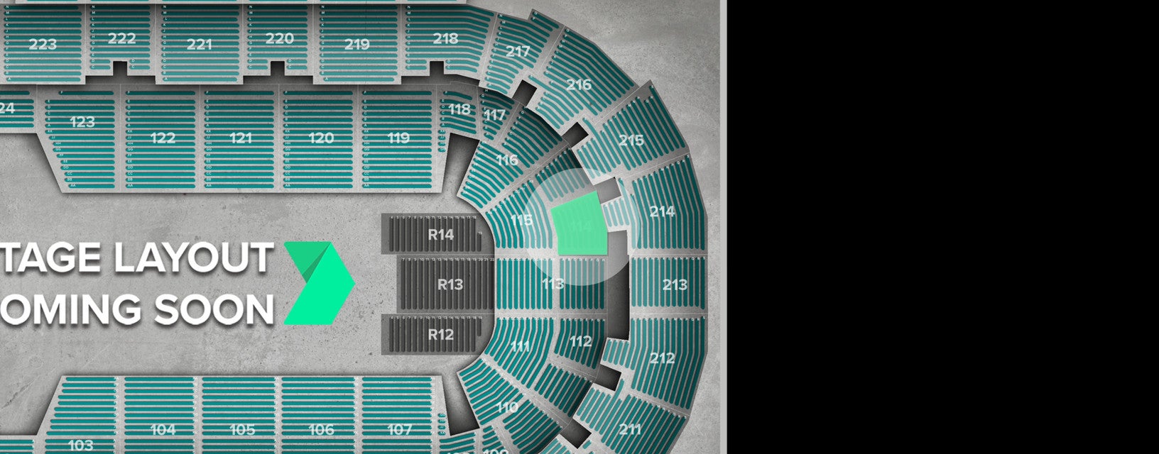 Seat view from Lower
