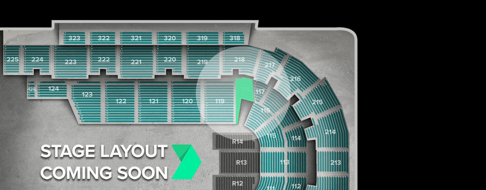 Seat view from Lower