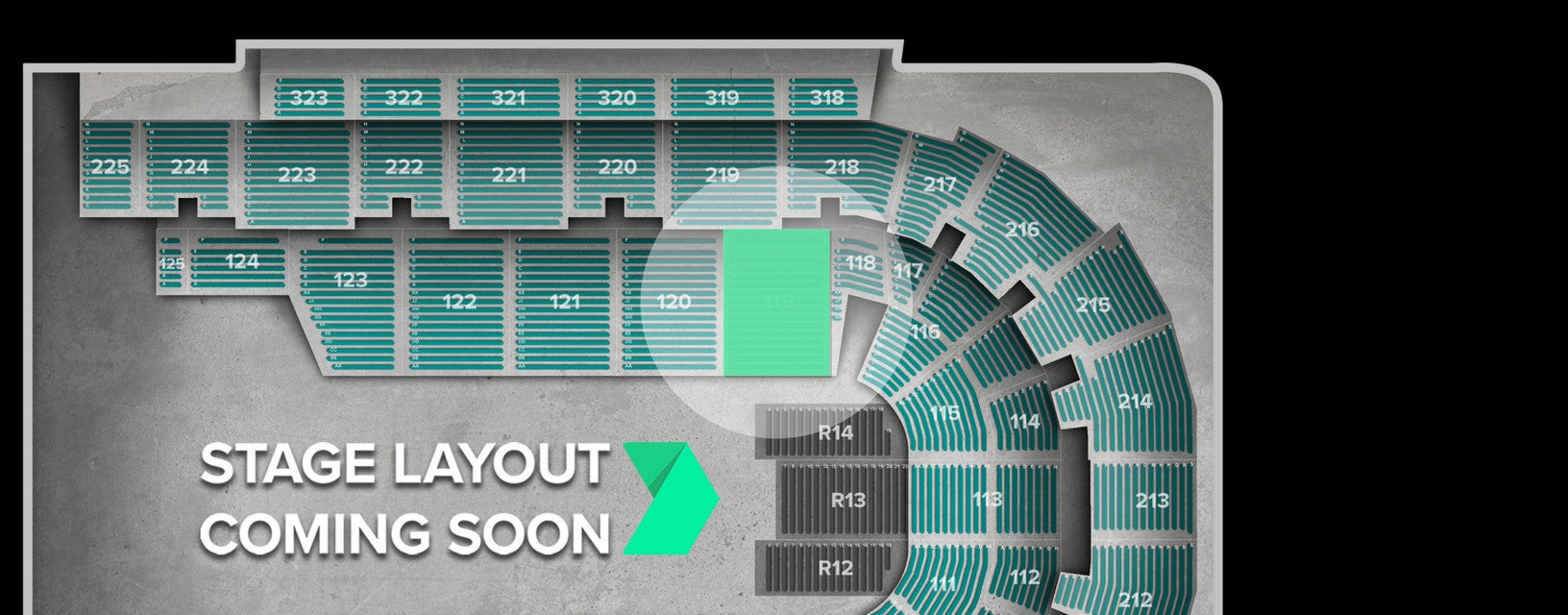 Seat view from Lower