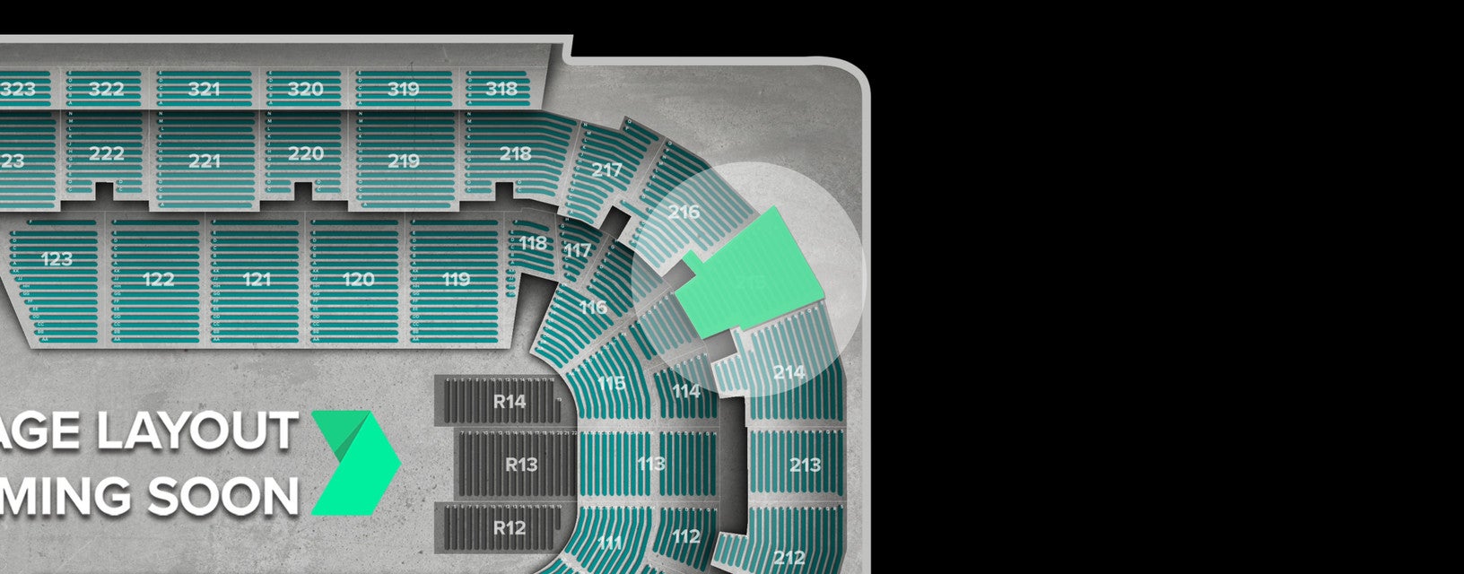 Seat view from Upper
