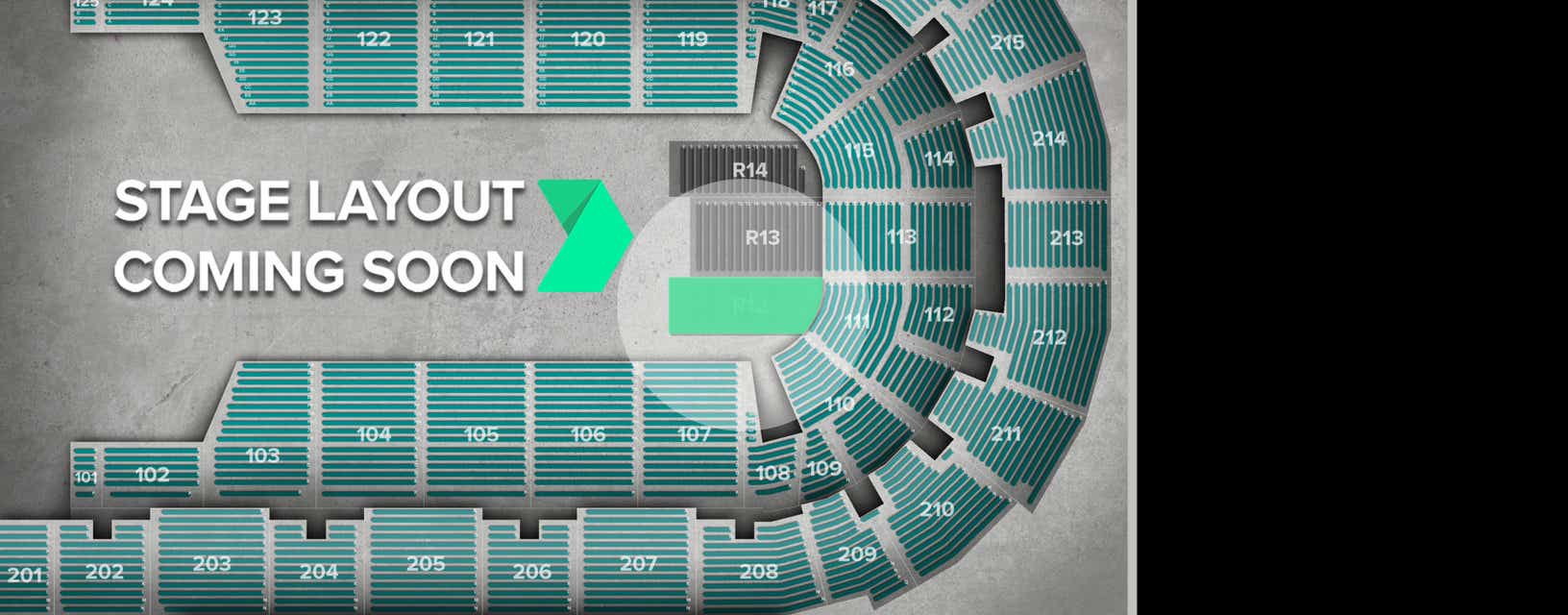 Seat view from Risers