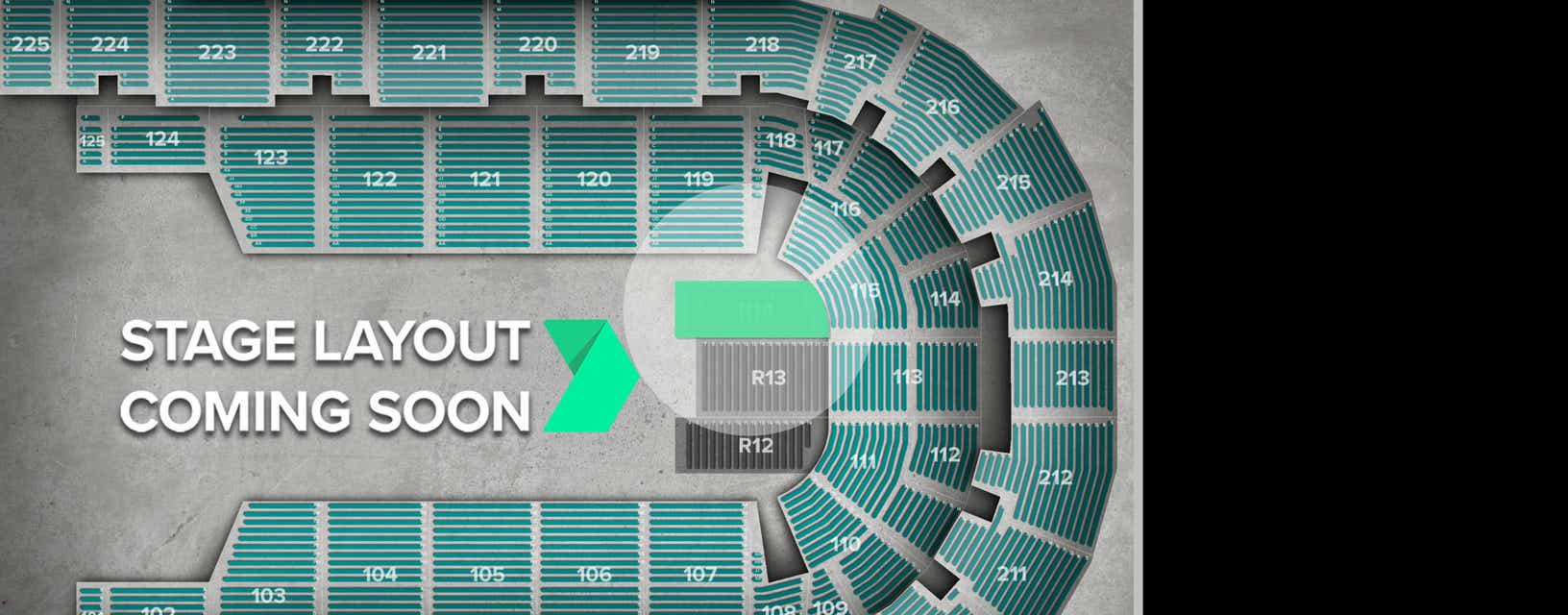 Seat view from Risers