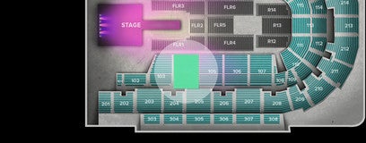 Seat view from Lower