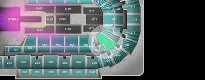 Seat view from Lower