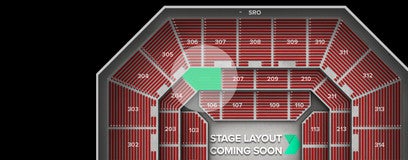 Seat view from 206