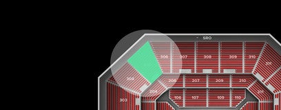 Seat view from 305