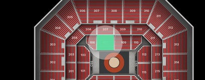 Seat view from 107