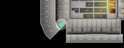 Seat view from Upper 100 Level