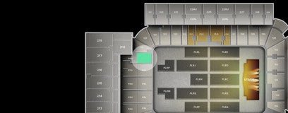 Seat view from Lower 100 Level