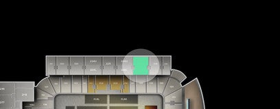 Seat view from Upper