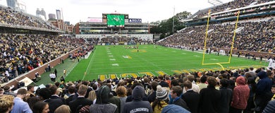 Seat view from Lower End Zone