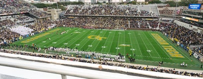 Seat view from Upper Sideline
