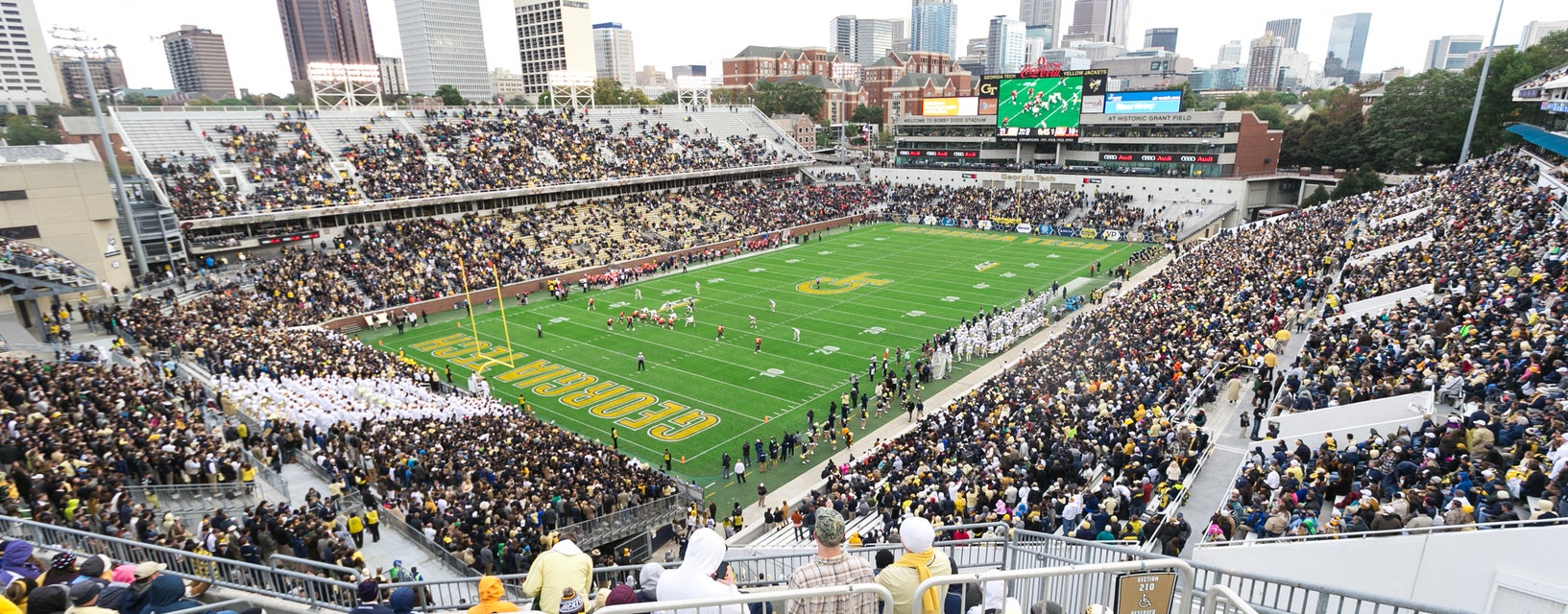Seat view from Upper End Zone
