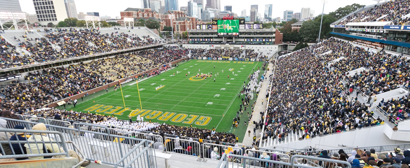 Seat view from Upper End Zone