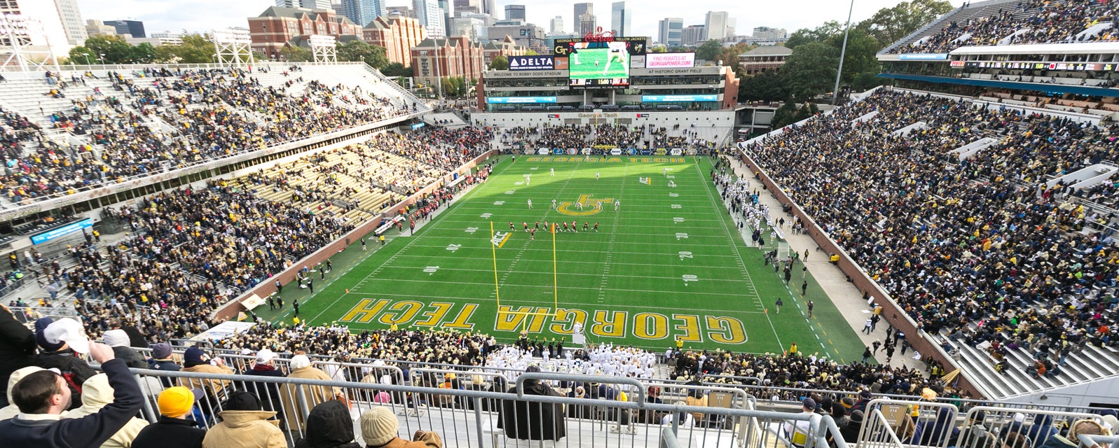 Seat view from Upper End Zone