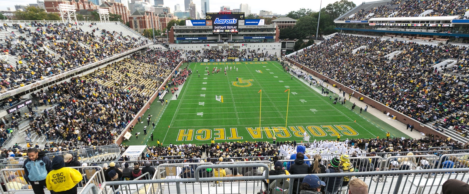 Seat view from Upper End Zone
