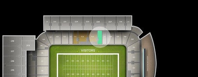 Seat view from Club