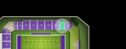 Seat view from Outer Reserved